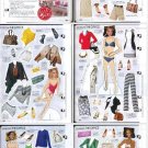 ELLE SHOPS THE OFFICE Magazine Paper Dolls 6 PAGES