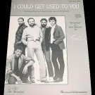 I Could Get Used To You EXILE Sheet Music 1986
