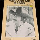 You And Me Alone DAVID ROGERS Sheet Music 1976 PHOTO