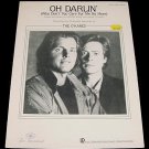 Oh Darlin' THE O'KANES Sheet Music 1986