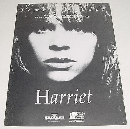 Temple of Love HARRIET ROBERTS Sheet Music 1991 PHOTO