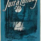 JUST A LULLABY Sheet Music 1923 Barbelle Cover Art