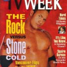 TV Week April 10, 1999 THE ROCK 1 of 2 Covers