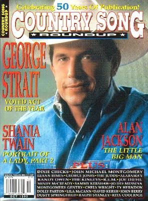 Country Song Roundup October 1999 George Strait Cover