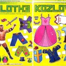 CLOTHE (VLADIMIR) KOZLOV Magazine Paper Dolls 2pp