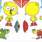 CHIRP'S DRESS-UP DOLL Double-Sided Magazine Paper Dolls