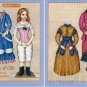 A BEAUTY OF OLDE Magazine Paper Dolls Elizabeth Richards 2 PAGES