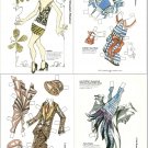 ANITZA MAGAZINE PAPER DOLLS by Artist Branimir Mladenov 7 PAGES