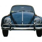1965 VOLKSWAGEN BEETLE MODEL 113 Die-Cut Blank Greeting Card w/ Envelope