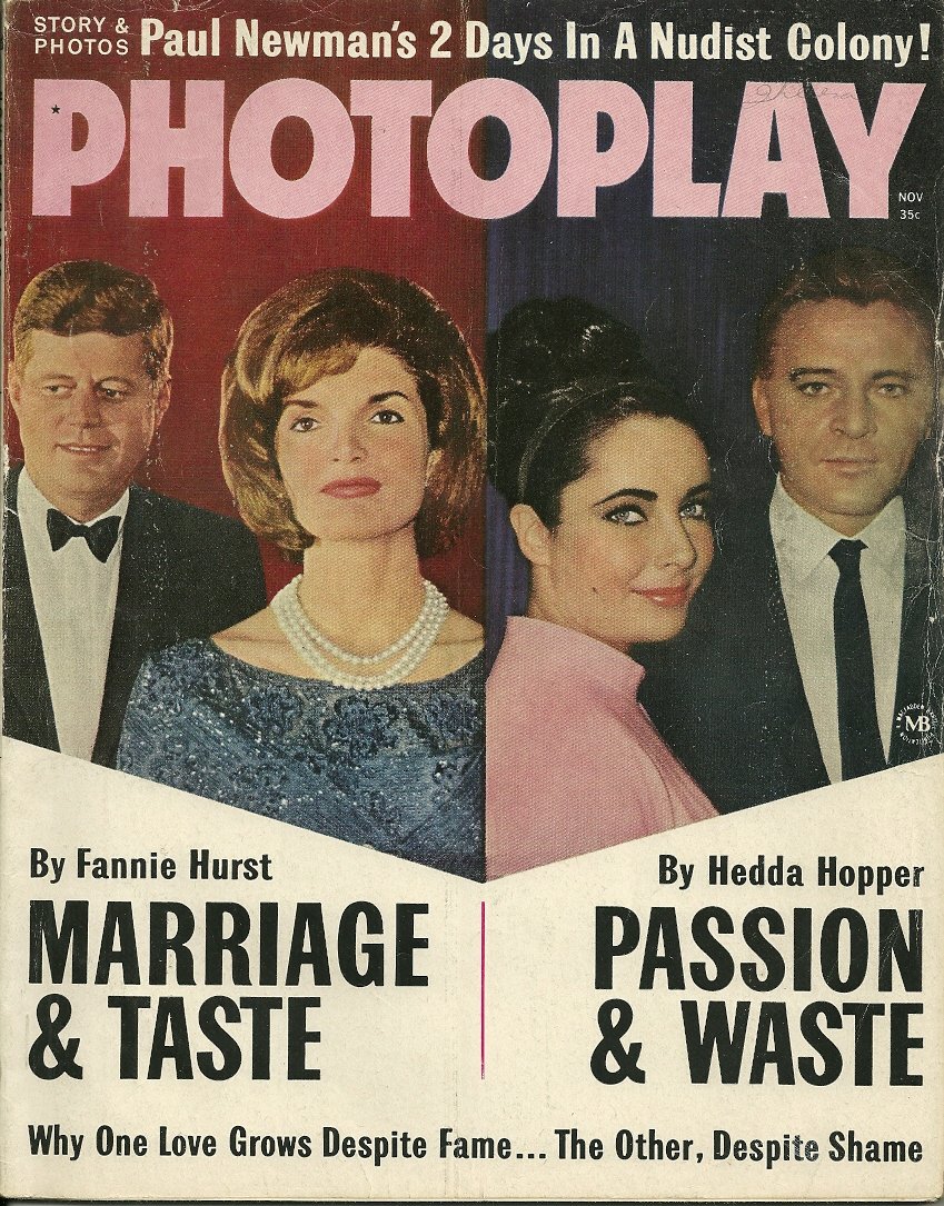 PHOTOPLAY MAGAZINE November 1963 NATALIE WOOD Vince Edwards JAMES GARNER