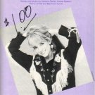 I FELL IN LOVE Sheet Music CARLENE CARTER 1990