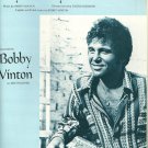 MY MELODY OF LOVE Sheet Music BOBBY VINTON 1974 PHOTO