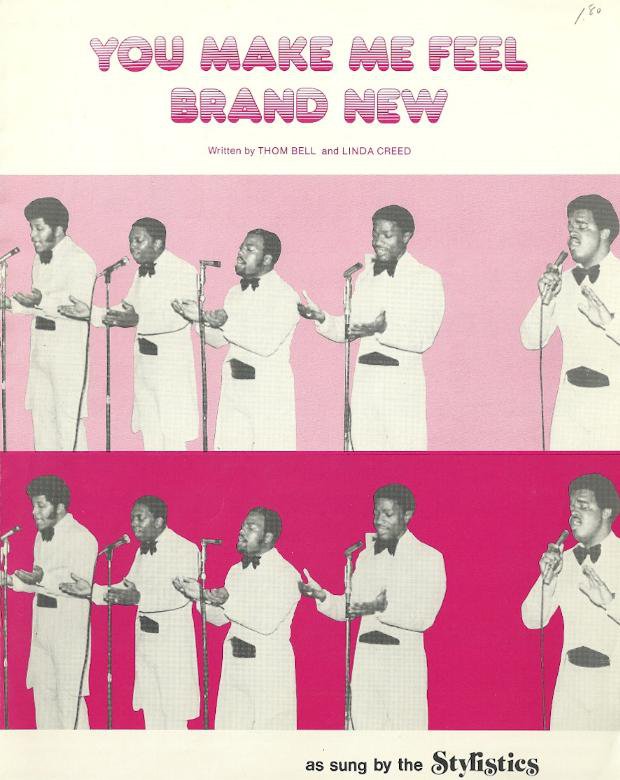 You Make Me Feel Brand New Sheet Music The Stylistics 1974