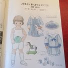 JULES PAPER DOLL OF 1886 Magazine Paper Dolls by Ellery Thorpe 1985