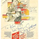 DICK SMOTHERS Original Autograph Dated February 23, 1984