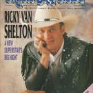 MUSIC CITY NEWS August 1989 RICKY VAN SHELTON 23rd Annual Country Awards Photos
