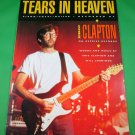 TEARS IN HEAVEN Piano Vocal Guitar Sheet Music ERIC CLAPTON © 1991