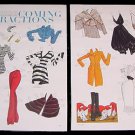 COMING ATTRACTIONS Magazine Paper Dolls 2 BIG PAGES