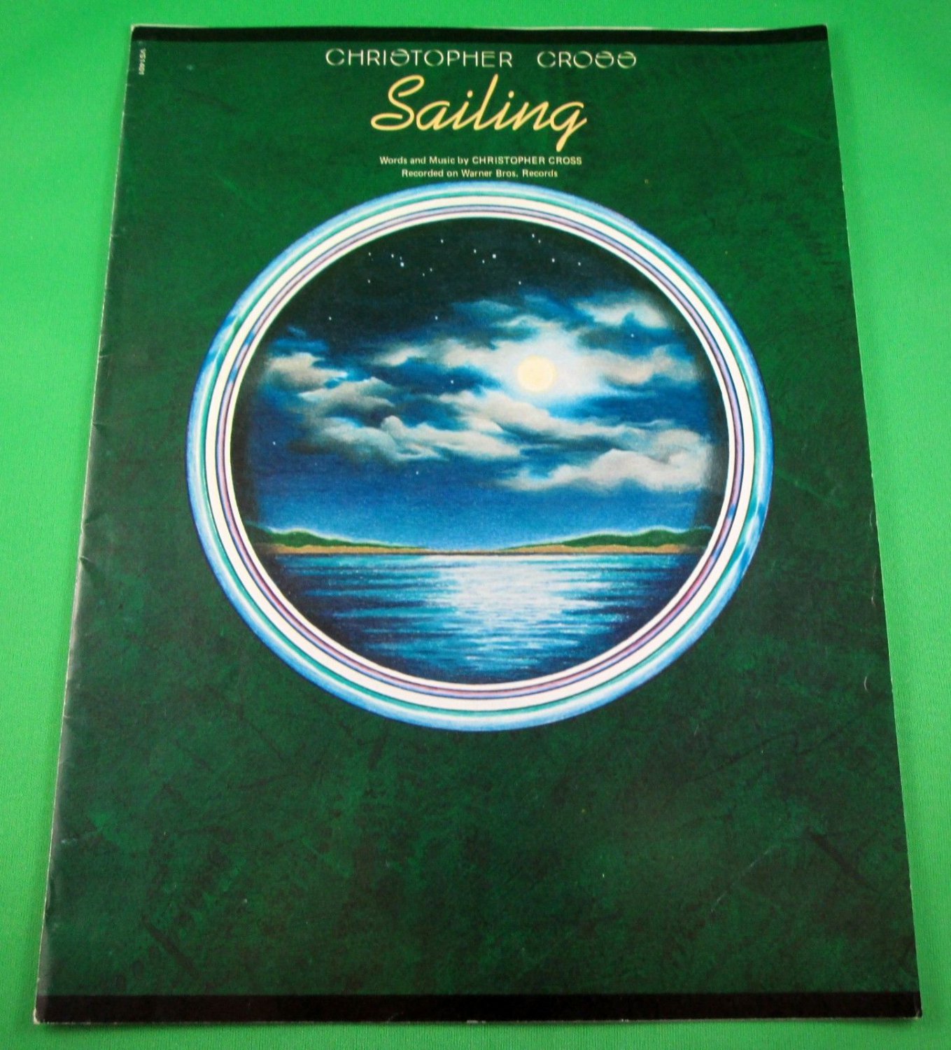 SAILING Original Sheet Music CHRISTOPHER CROSS © 1980