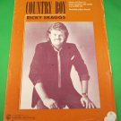 COUNTRY BOY Piano/Vocal/Guitar Sheet Music RICKY SKAGGS © 1985