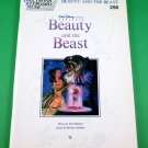 BEAUTY & THE BEAST Easy Electronic Keyboard Song Book WALT DISNEY © 1992