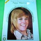 ANNE MURRAY Piano/Vocal/Guitar Song Book ca 1971 Words Music SOUVENIR PHOTOS
