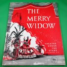 THE MERRY WIDOW Original 1956 Souvenir Program THEATRE UNDER THE STARS Vancouver