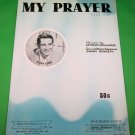 MY PRAYER Original Piano/Vocal/Guitar Sheet Music PERRY COMO © 1939
