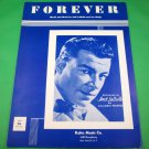 FOREVER Vintage Sheet Music JACK LA DELLE © 1954