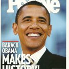 PEOPLE WEEKLY MAGAZINE November 17, 2008 BARACK OBAMA MAKES HISTORY Beyonce