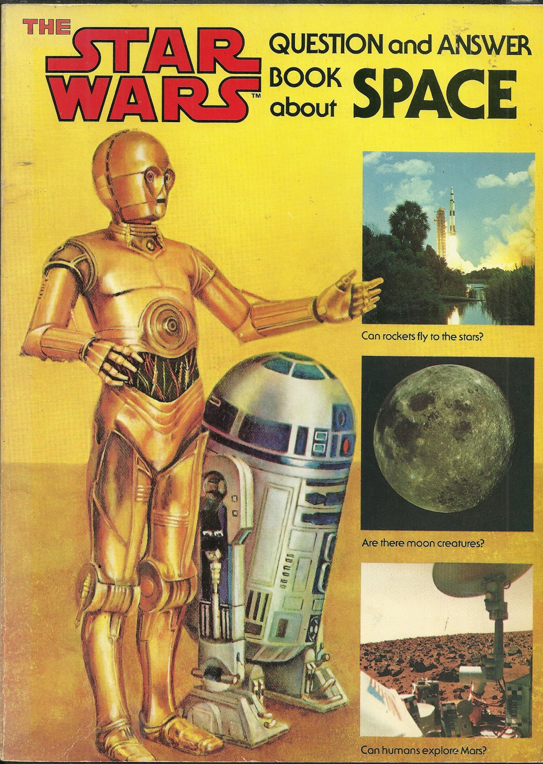 The STAR WARS Questions and Answer Book About Space 1979 by Diana L. Moche