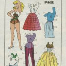 BETTY & VERONICA Comic Book Paper Dolls - 2 Pages of Fashions