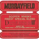 MURRAYFIELD Finest Special Blend Scotch Whisky Label
