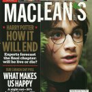 MACLEAN'S MAGAZINE July 9, 2007 HARRY POTTER How It Will End
