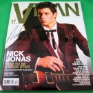 VMAN MAGAZINE #17 Spring 2010 NICK JONAS How To Be A Rock Star COVER #1