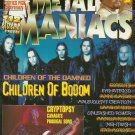 METAL MANIACS MAGAZINE April 2001 CHILDREN OF BODOM Cryptopsy