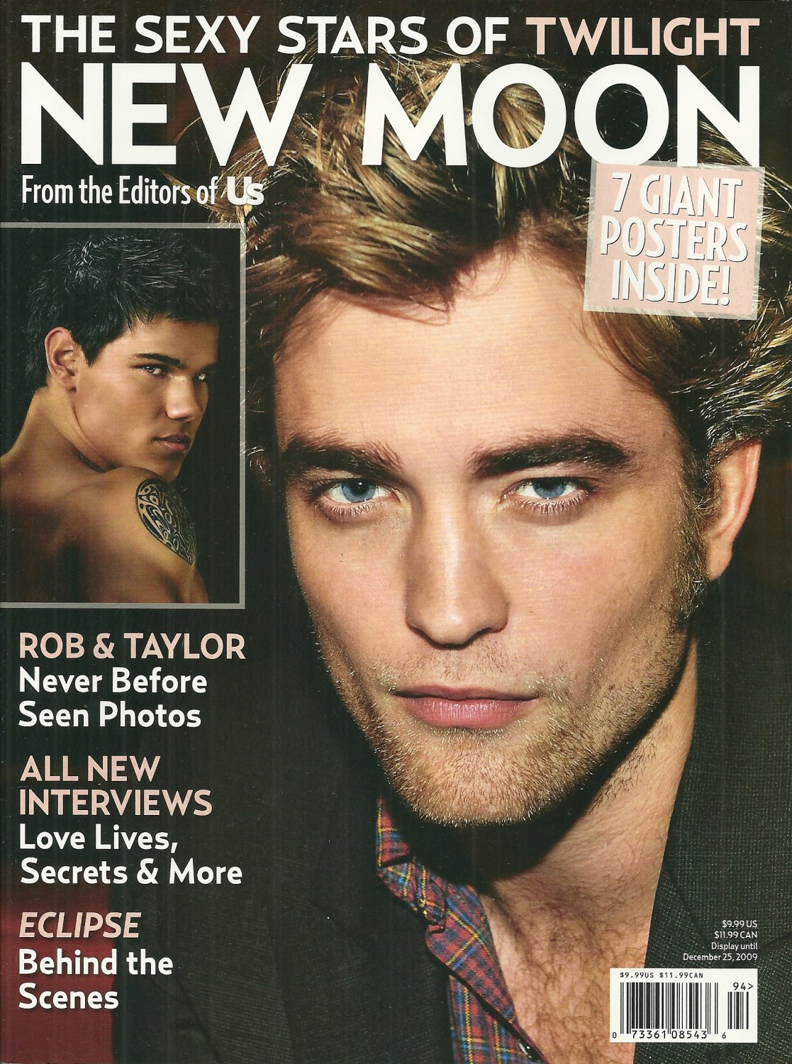 NEW MOON MAGAZINE From the Editors of Us Weekly 7 GIANT POSTERS
