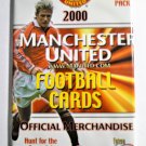 MANCHESTER UNITED 2000 Sealed Booster Pack of 5 Football (Soccer) Cards
