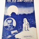 THE OLD LAMP-LIGHTER Piano/Vocal Sheet Music MART KENNEY COVER © 1946