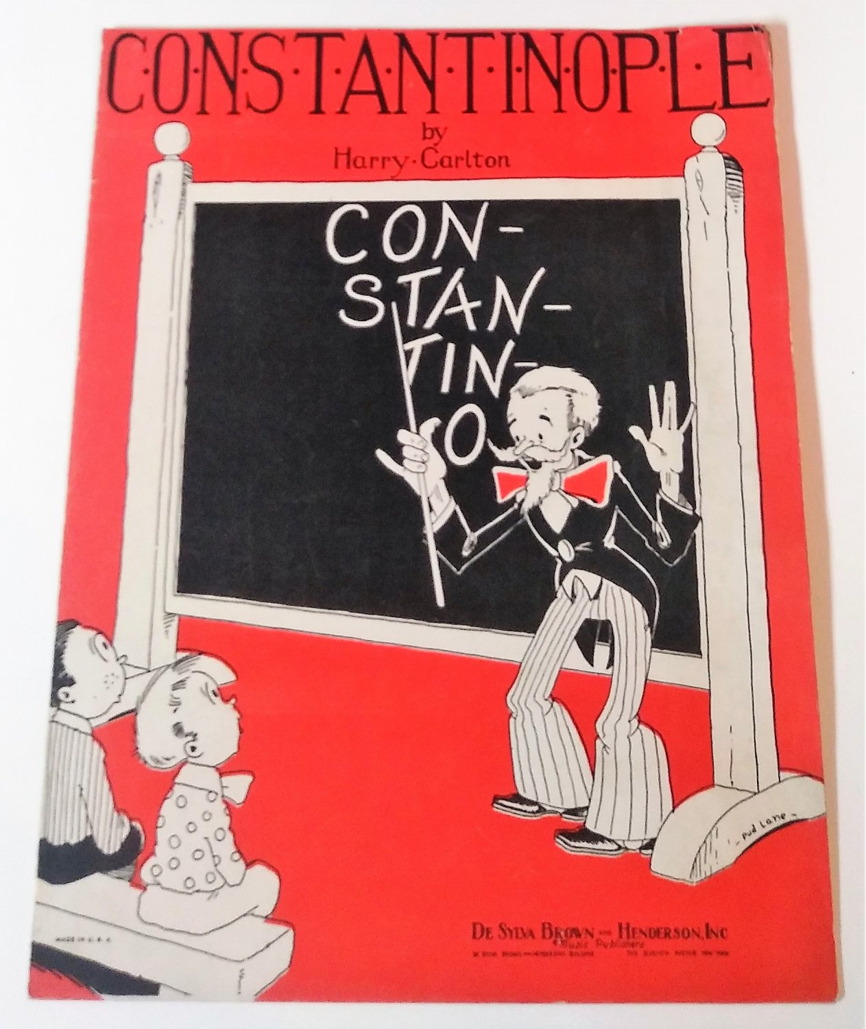 C-O-N-S-T-A-N-T-I-N-O-P-L-E Piano/Voice/Guitar Sheet Music © 1928