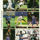 SI SPORTS ILLUSTRATED FOR KIDS Sheet 9 Trading Cards #505-513 TIGER WOODS