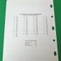 1963 WILLYS / STUDEBAKER Original Pittsburgh Ditzler 2-Sided Paint Chips Chart