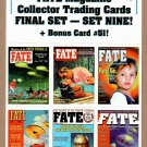 FATE MAGAZINE Collector Trading Cards - 6 Card Perforated Sheet #9 1998 - UNCUT