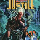 Neil Gaiman's LADY JUSTICE & TEKNOPHAGE Large-Size Promo Trading Card © 1995