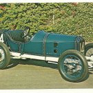 1913 Peugeot Race Car Unposted Postcard © 1972