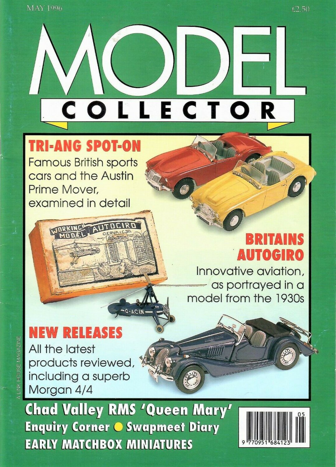 MODEL COLLECTOR MAGAZINE May 1996 NOREV Triang-Spot-On TIBOR REICH
