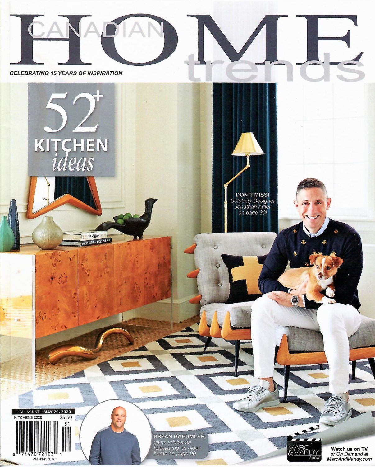 CANADIAN HOME TRENDS MAGAZINE 2020 - 52+ Kitchen Designs JONATHAN ADLER