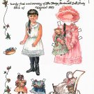 OUR LITTLE GLADYS Magazine Paper Dolls by Virginia O'Rourke 2 PAGES UNCUT!