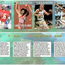 SI SPORTS ILLUSTRATED FOR KIDS Sheet 4 Trading Cards LEGENDS #45 TO #48