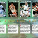 SI SPORTS ILLUSTRATED FOR KIDS Sheet 4 Trading Cards LEGENDS #49 to #52